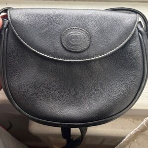 Gucci Black Leather Crossbody Bag